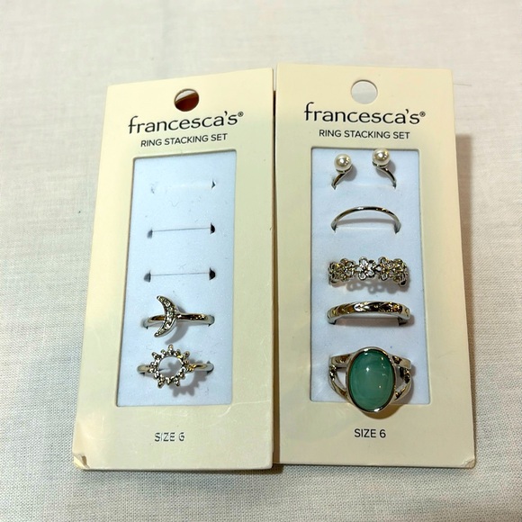 francesca’s Stackable Rings - Picture 1 of 3